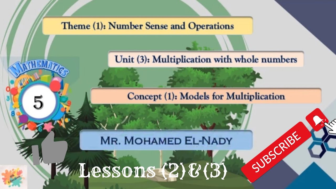 Maths_primary5 # Theme (1)_Unit(3)_lessons (2)&(3)