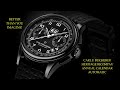 Carl f bucherer heritage bicompax annual calendar automatic watch  review valjoux relogios