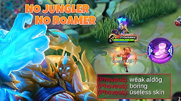 ALDOUS ROAMER WITH TOXIC AND CANCER TEAMATES😭 | ALDOUS BEST BUILD 2022