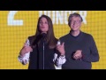 BILL AND MELINDA GATES at the Global Citizen Festival 2015