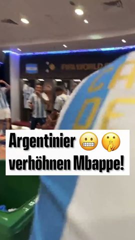 Argentinier verhöhnen MBAPPE 😱 WM 2022 #shorts