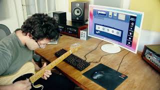 Crunchy Blues Guitar Tone (with amp sim) -  Deplike Guitar FX demo screenshot 3