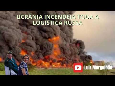 09/06/2026 Guerra na Ucrânia / UCRÂNIA EXPLODE DEPÓSITO DE MUNIÇÕES EM BELGOROD, RUSSIA