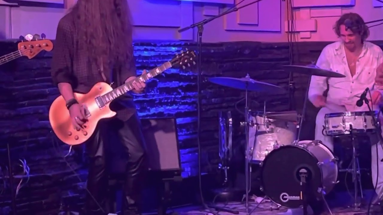 Eric Travers band live at the Flat Iron bar music venue Greensboro NC