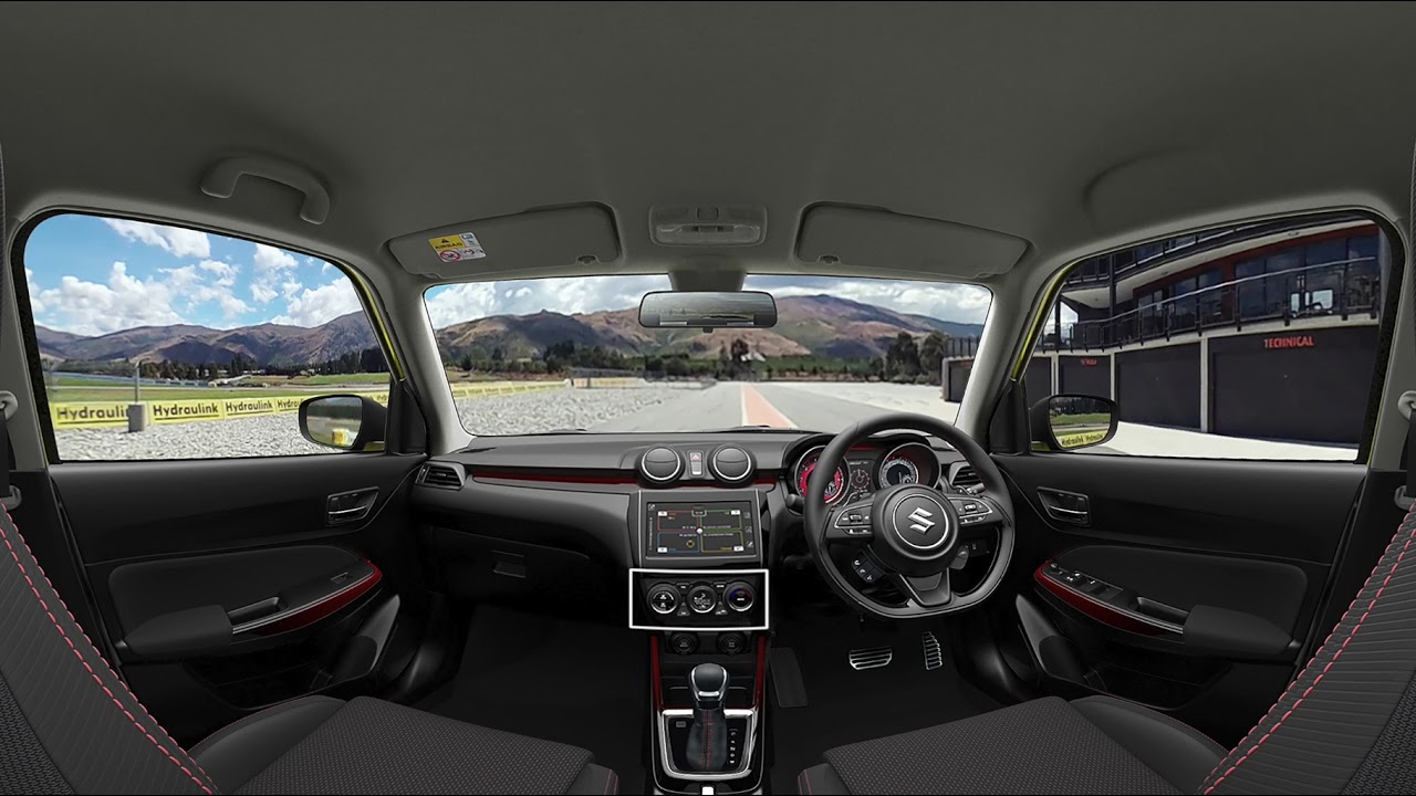 Suzuki Swift Sport 360 Video Interior