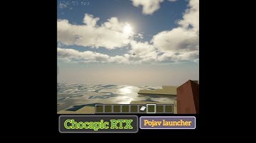 Chocapic RTX 150+fps pojav launcher | how to install shader in minecraft | boost shader in minecraft