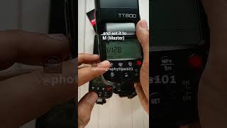 How To Set Up 2 Godox Combo masterxslave photography tips