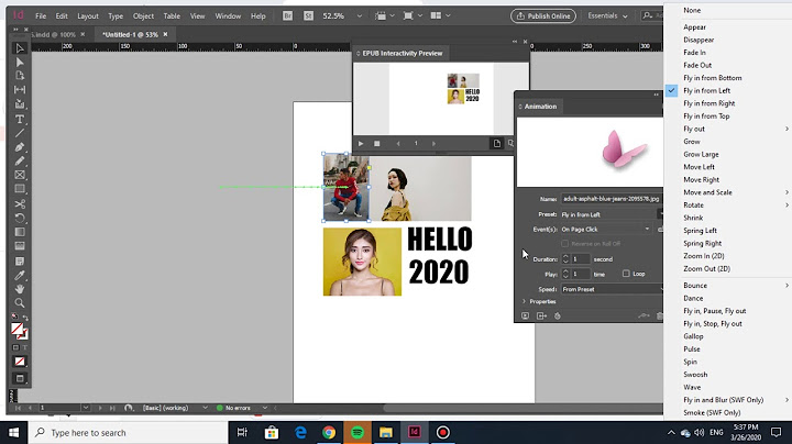 วิธี ย่อ ขยาย ภาพ InDesign