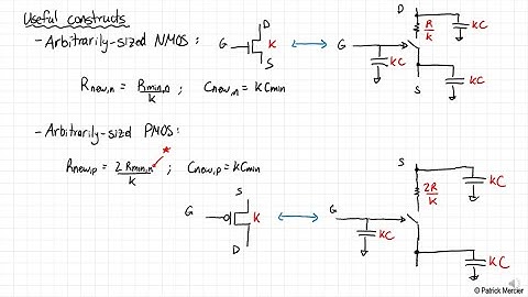 ECE 165 - Lecture 4: MOS Capacitances and Delay (2021)