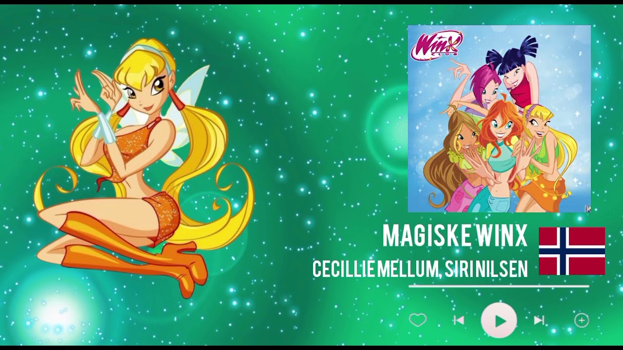 Winx Club Season 1, Cecillie Mellum, Siri Nilsen - Magic Winx (Norwegian; All Themes; Extended)