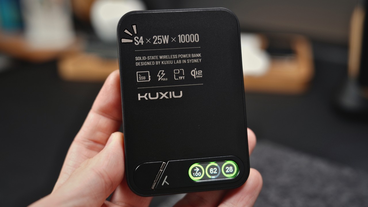 KUXIU S4 Qi2 25W Power Bank Review!