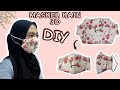 DIY | CARA MEMBUAT MASKER KAIN 3D HIJAB UNTUK PEMULA | MUDAH BANGET