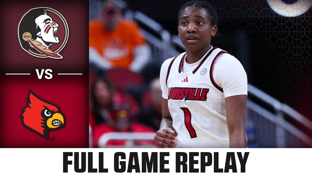 Florida State vs. Louisville Full Game Replay | 2025-26 ACC Women's Basketball