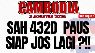 PREDIKSI CAMBODIA JITU 3 AGUSTUS 2025 | BOCORAN TOGEL CAMBODIA HARI INI | RUMUS TERJITU CAMBODIA