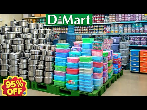 🤩D MART 2026/Cheapest priceClearance sale all kitchen steel household items! 80%off, new variety,