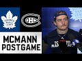 Bobby McMann | Post Game vs. Montreal Canadiens | October 08, 2025