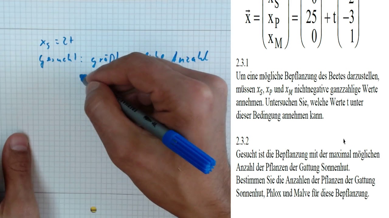 Mathe Abitur Hessen Aufgaben Abitur Mathematik Grundkurs Hessen 2019 C1 Analytische Geometrie