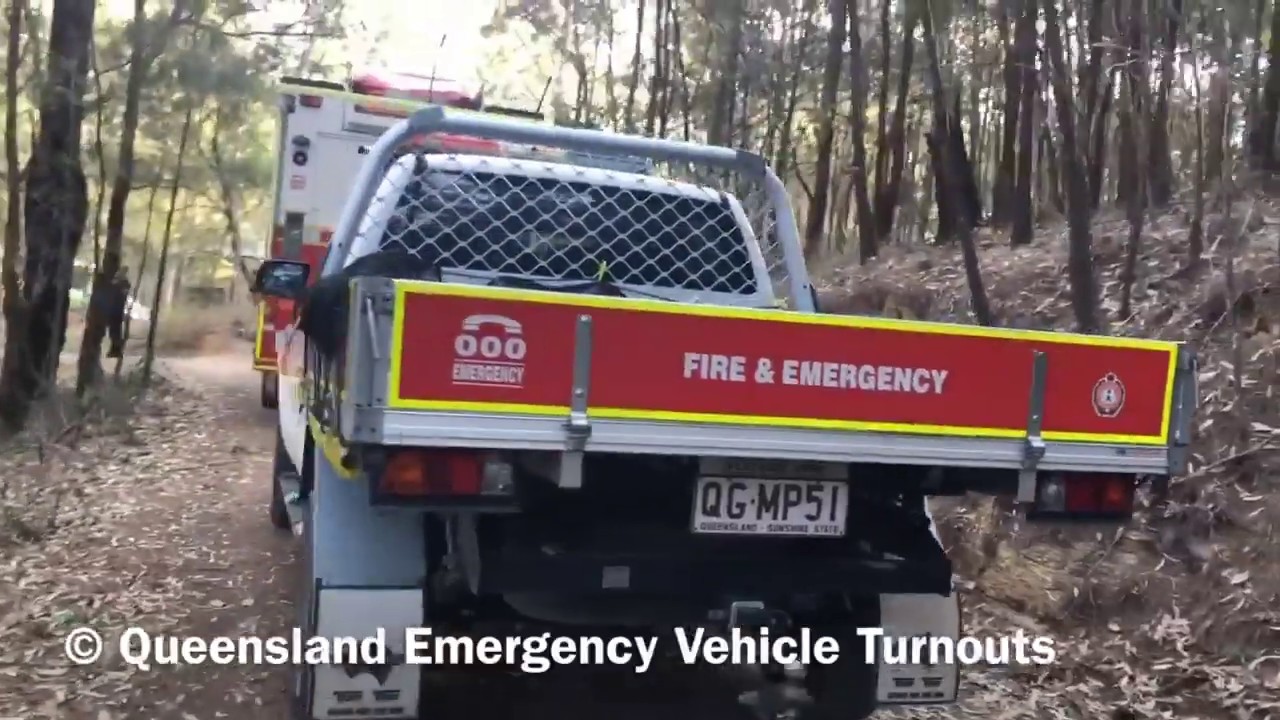 QFRS // QAS On Scene Vertical Rescue, Glasshouse Mountains, QLD