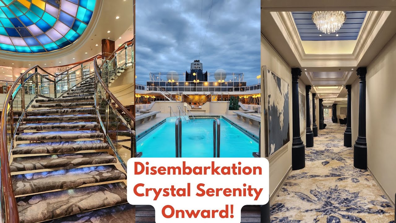 Ghost Ship Crystal Serenity | Disembarkation | Final Hours & Epic Port Everglades Ship Spotting!