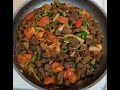   how to cook beef tibs  ethiopian food 