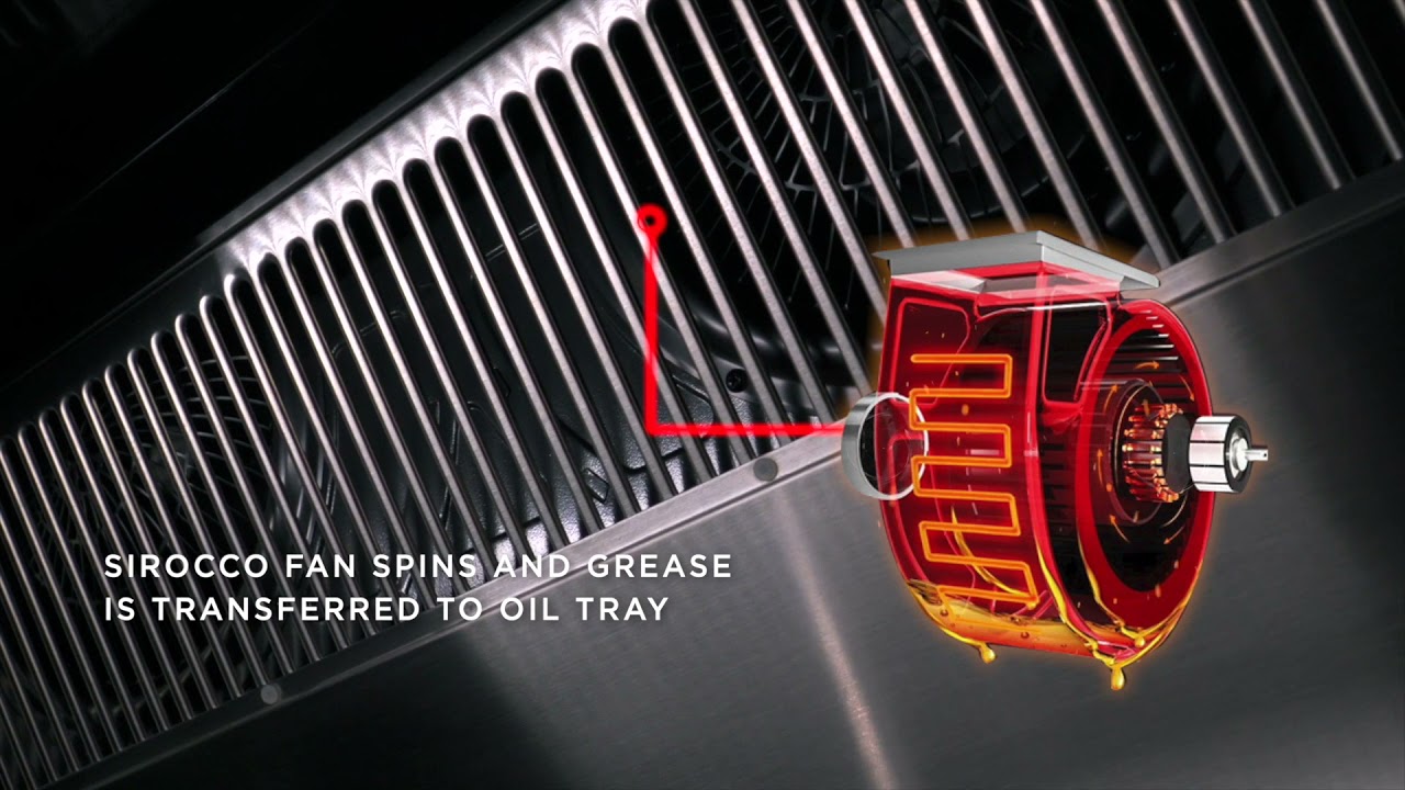 LIVINOX Lazuli Cooker Hood Autocleaning button and the magic will