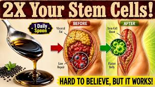Try This For 24 Hours - Most Effective Way To REGROW Stem Cells 1,000x & Burn Stubborn Fat !