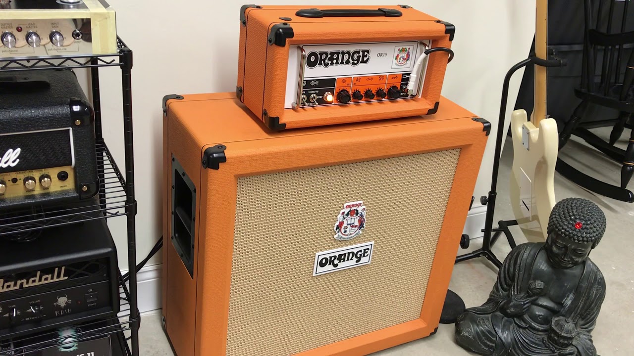 Orange OR15 + Wampler Leviathan Fuzz