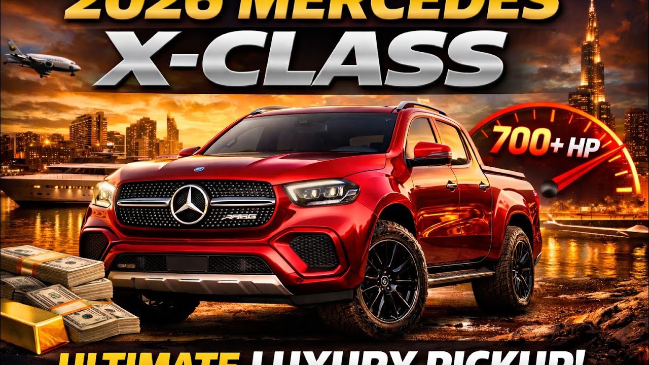 This $350,000 Mercedes Pickup Is Insanely Powerful! | X-Class 2026