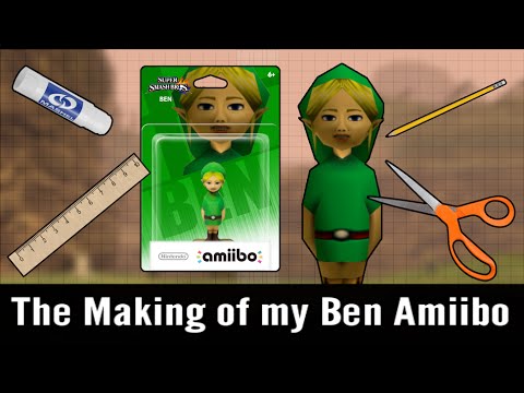 64iOS's Custom Amiibo Extra - The Making of my Ben Amiibo ootd casual