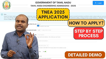 TNEA 2025 Application Opened ✅  | How to APPLY? | STEP by STEP Process | Avoid These MISTAKES