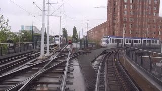 HTM RandstadRail 4k Den Haag Monstersestraat - Zoetermeer Javalaan | regen | RegioCitadis 4043