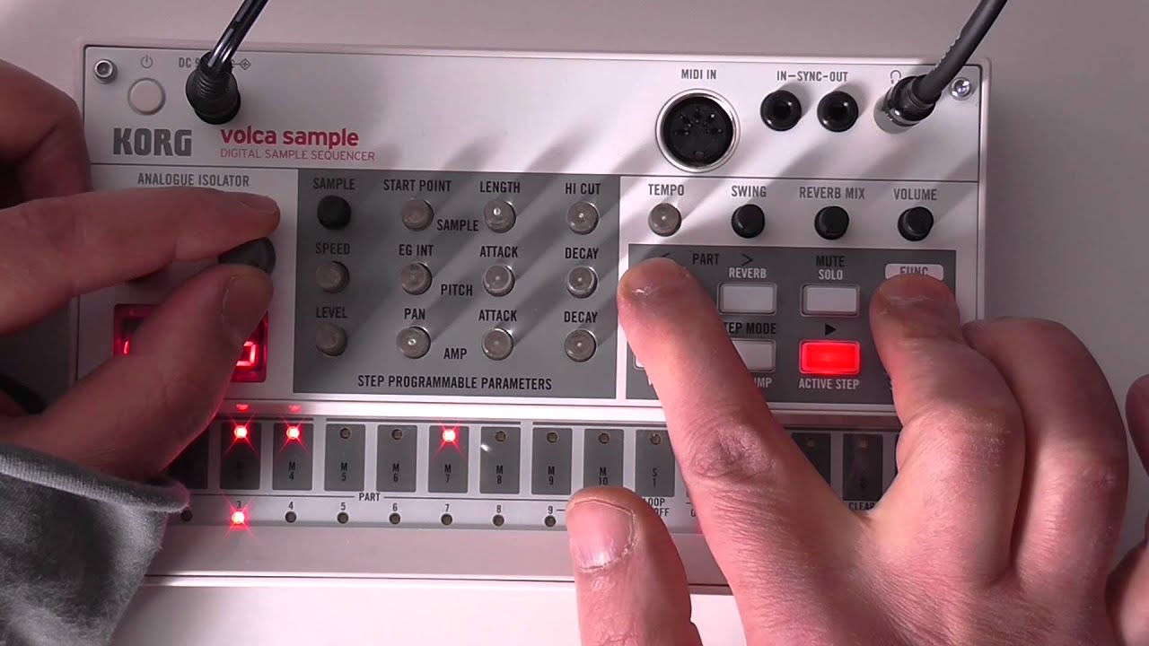 Korg Volca Sample Demo Jam YouTube