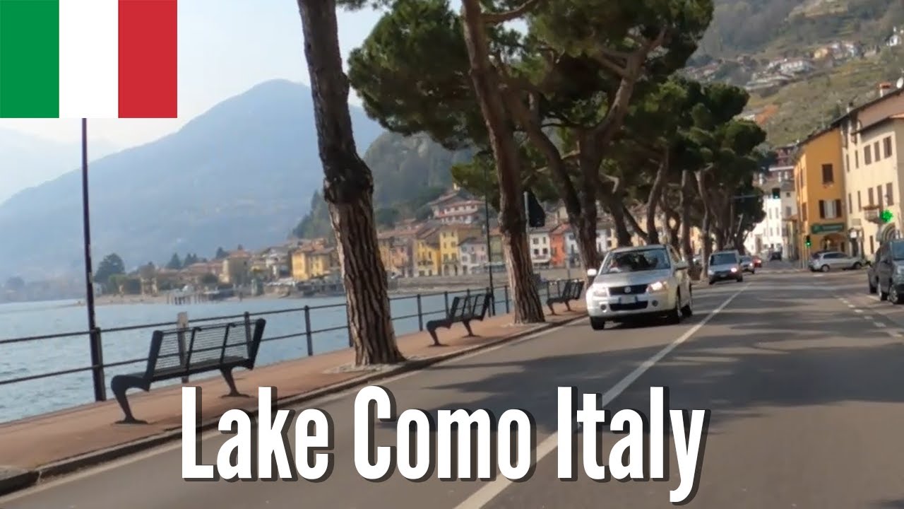 Lake Como, Italy 🇮🇹 - Pleasant Springtime Drive Around Lake - Driving Tour In 2022