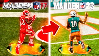 A Touchdown With Tyreek Hill In EVERY Madden!