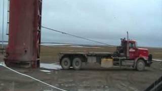 How to load a tank with a winch