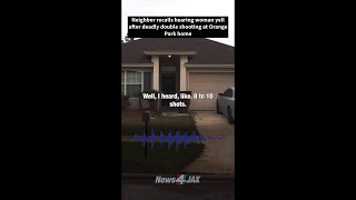 Neighbor describes scene of deadly double shooting in Orange Park