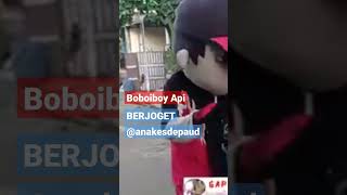 Boboiboy Api Badut Berjoget Anak Esde