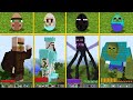 Minecraft HOW TITANS APPEARED FROM EGGS - VILLAGER GOLEM ZOMBIE ENDERMAN GIANT MUTANT BATTLE