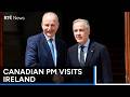 Ireland and Canada navigating a 'global rupture', says Canadian PM | RTÉ News