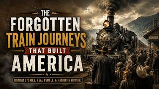 The Forgotten Train Journeys That Built Americamerican railroad history#TrainHistory