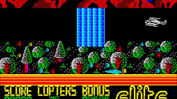 ZX Spectrum - Airwolf sprite mod