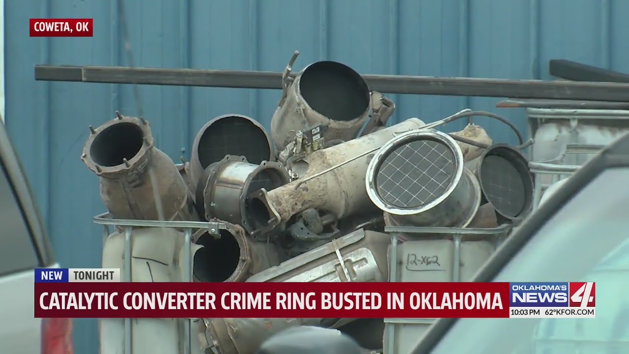 Catalytic converter crime ring busted in Oklahoma YouTube