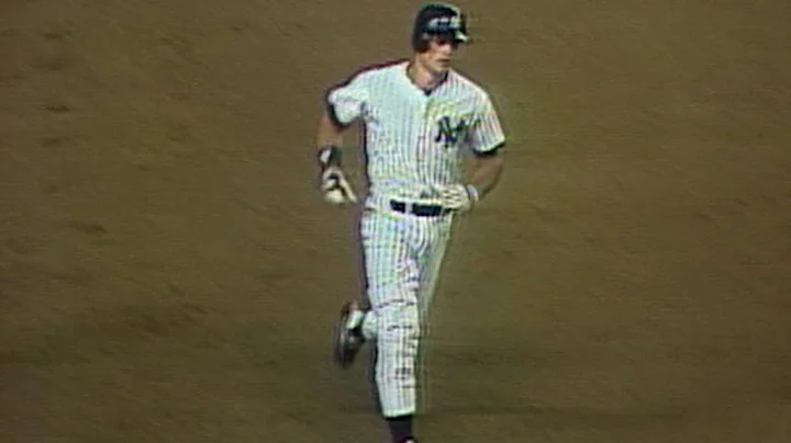 Kevin Maas hits his 10th home run of 1990 season