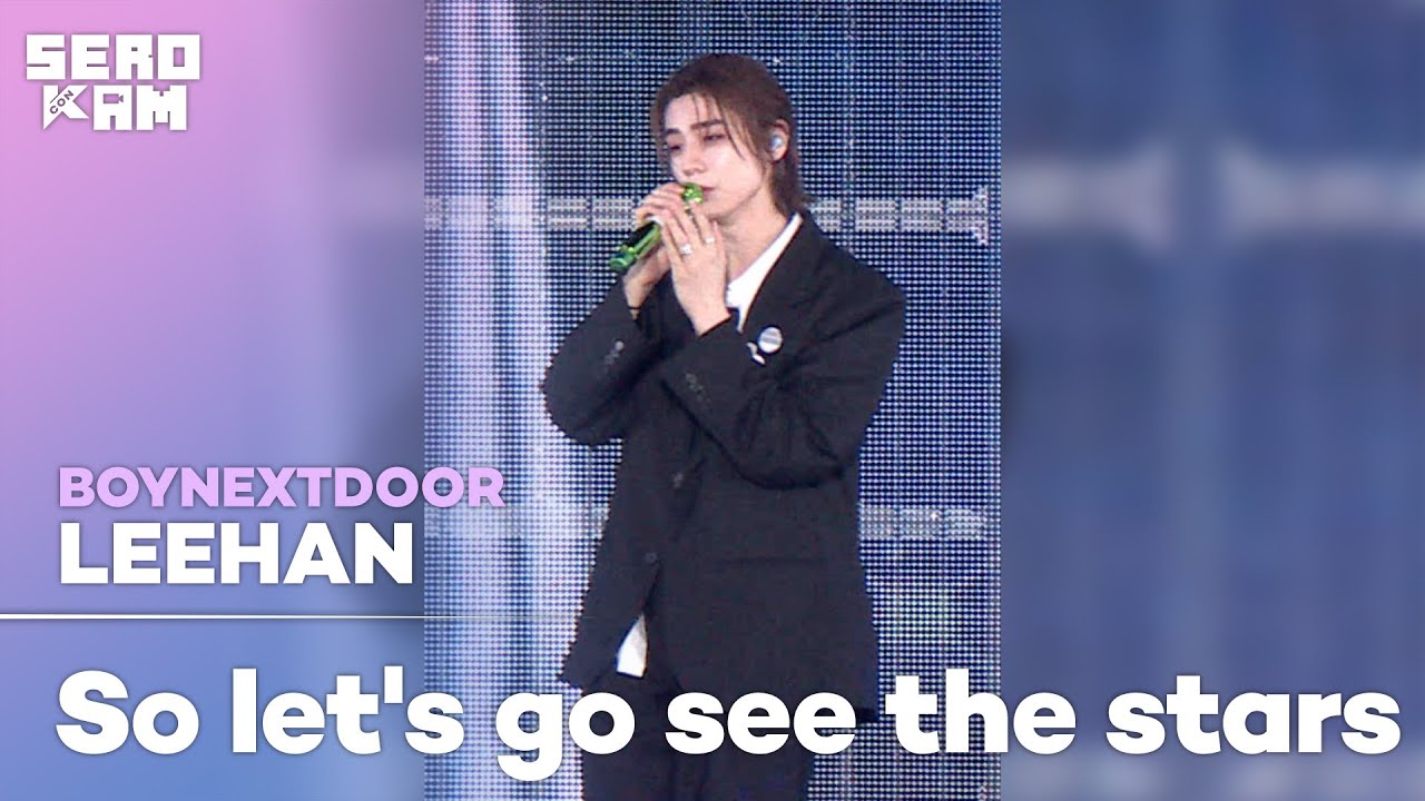LEEHAN (이한) | BOYNEXTDOOR (보이넥스트도어) - So let's go see the