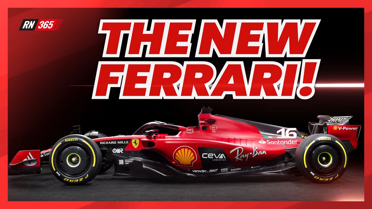 Ferrari reveals stunning new f1-car