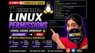 Linux Permissions Explained for Beginners | rw-r--r--, Owner, Group & Others | Linux Tutorial Part 2