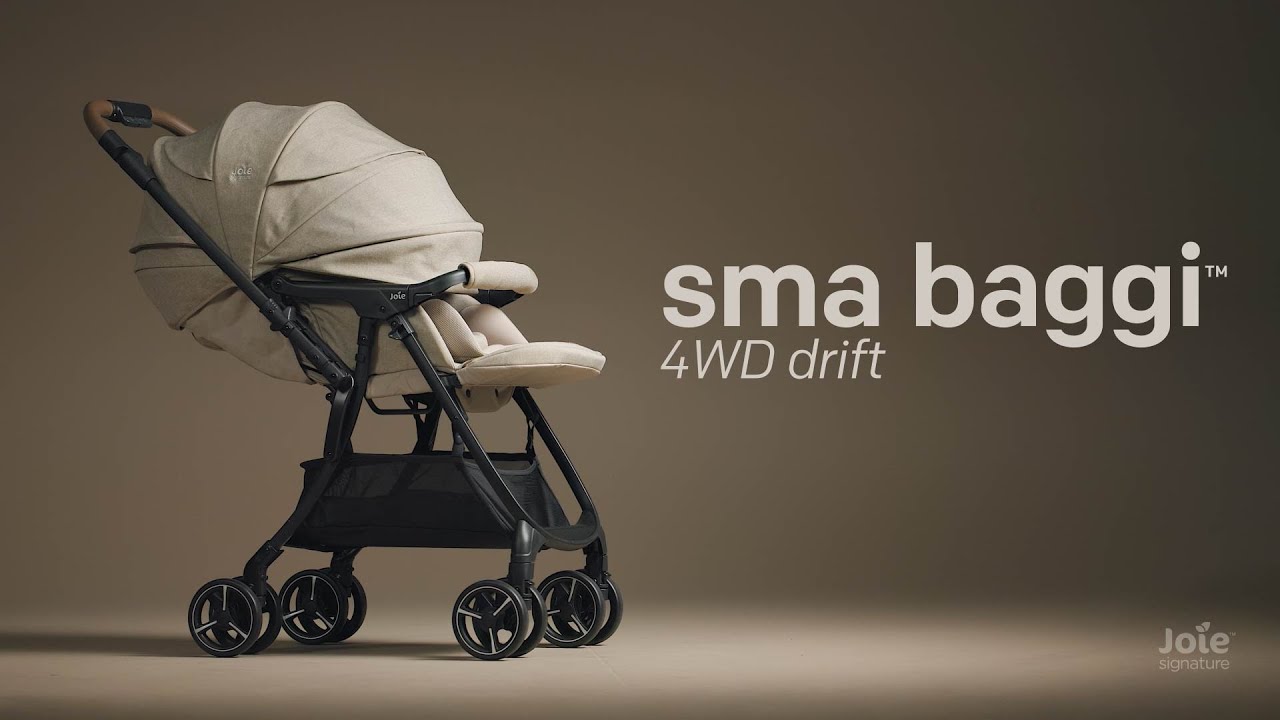 Joie Signature sma baggi™ 4WD drift | 360° Wheel Stroller - YouTube