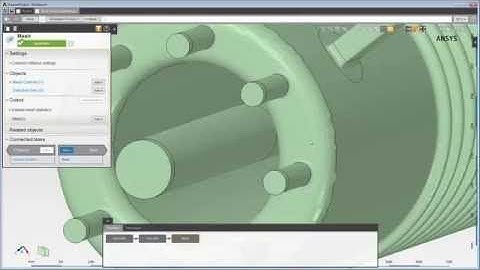 ANSYS AIM: Volume Creation and Volume Meshing