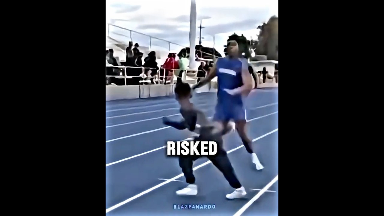 He Didn’t Stop… Even When a Kid Ran on the Track 😳🚨