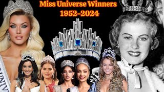 Miss Universe Winners (1952-2024) | Tiny Info Miss Universe Winners (1952-2024) | Tiny Info